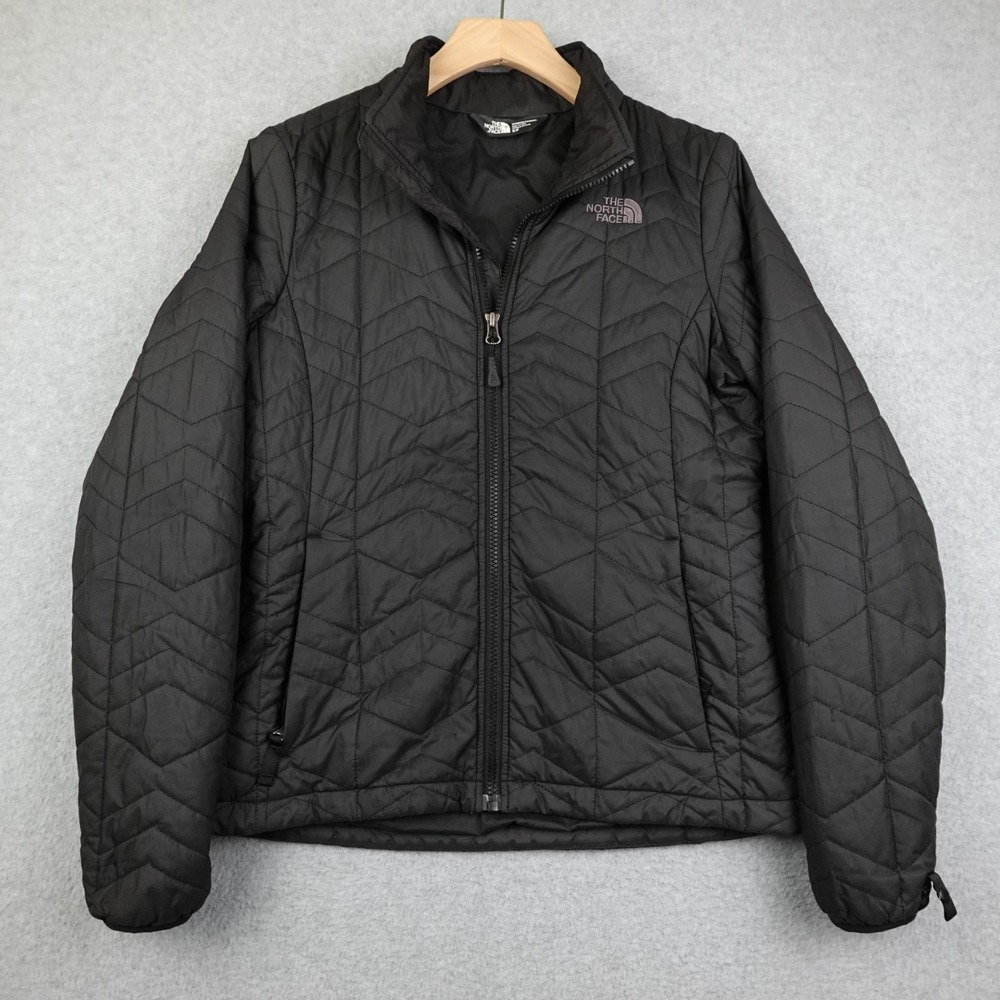 North Face Bombay Jacket Womens Small Black Light Pack Insulated Quilted Puffer
